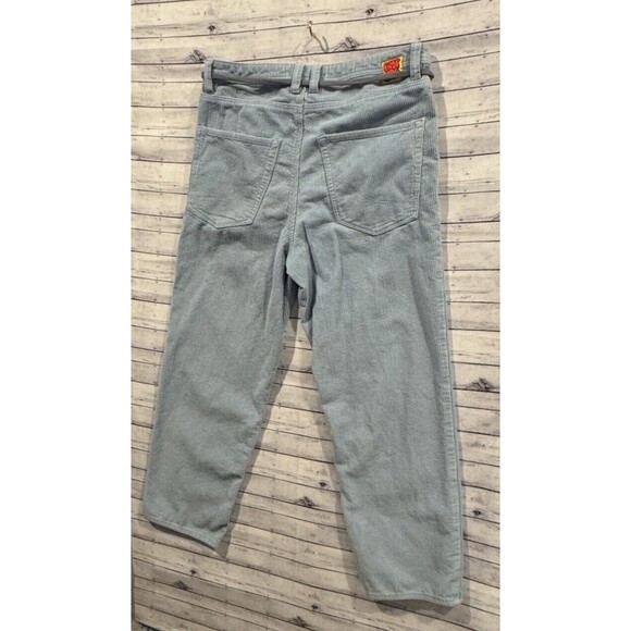VTG EMPYRE Mens Relax Corduroy Pant Sz 32 Light Blue Skate Wide Leg Baggy W FLAW - Picture 15 of 16